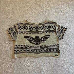 Ralph Lauren Tan Crop Sweater (M)